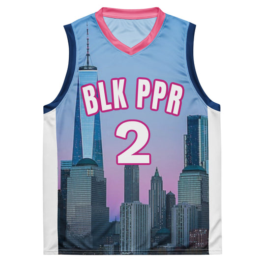 Jersey - BLK PPR B-Ball Skyline