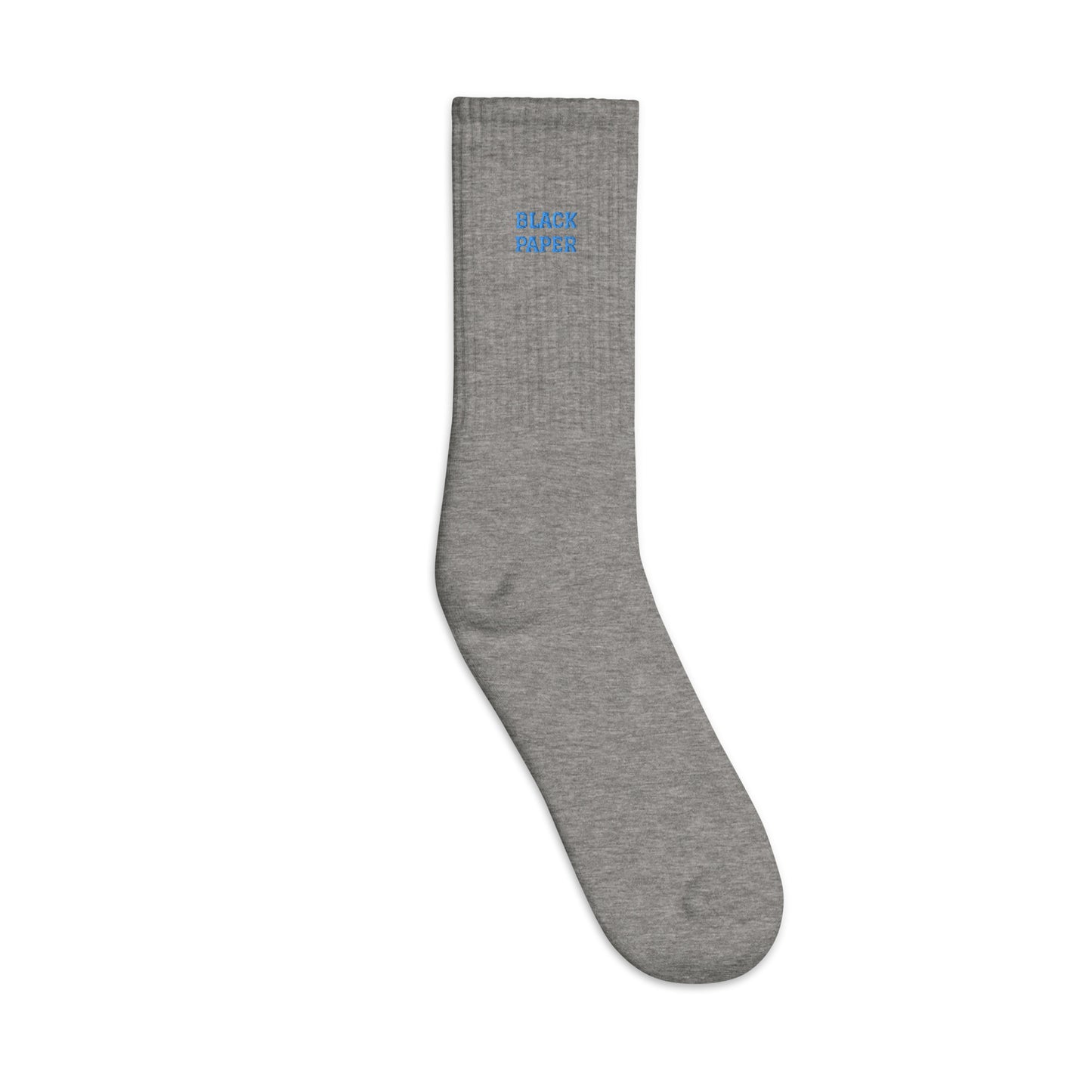 Black Paper - Embroidered Socks Colors