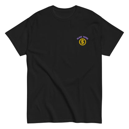 PURPLE & GOLD COLLECTION - POCKET TEE(Embroidered)