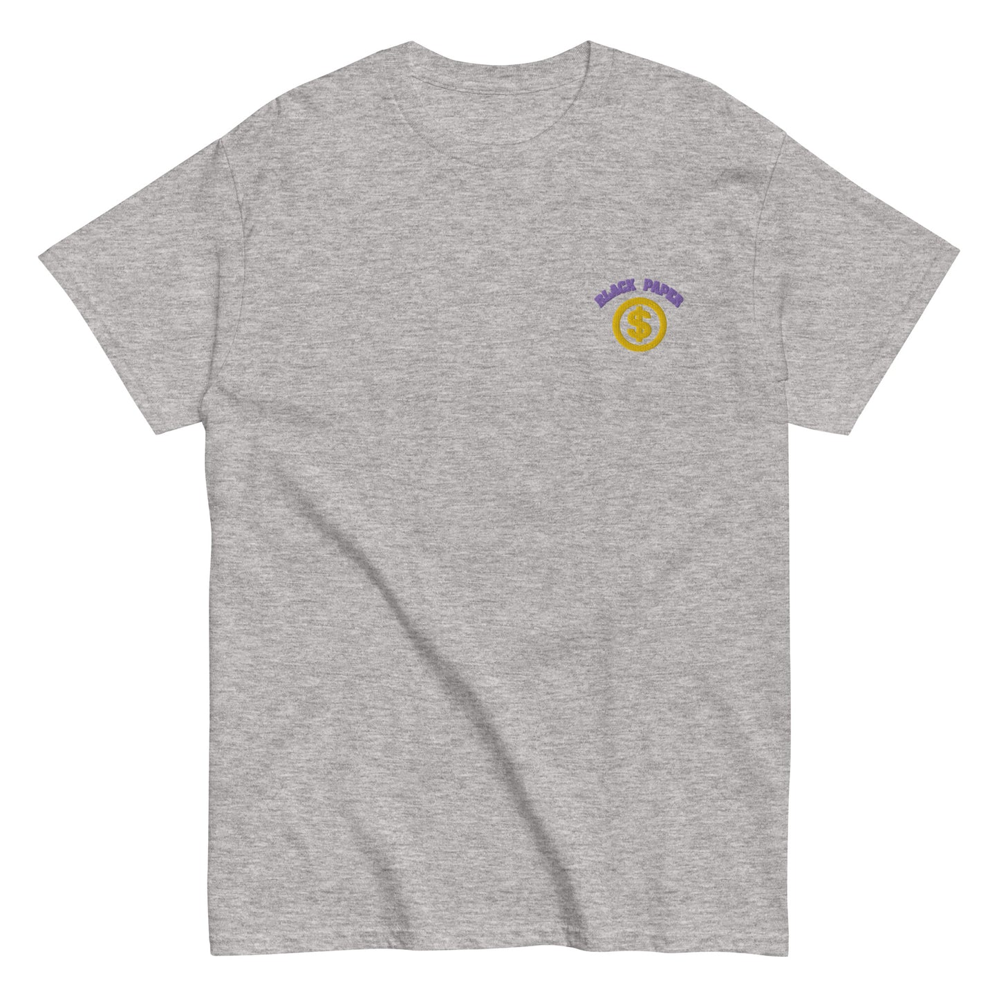 PURPLE & GOLD COLLECTION - POCKET TEE(Embroidered)