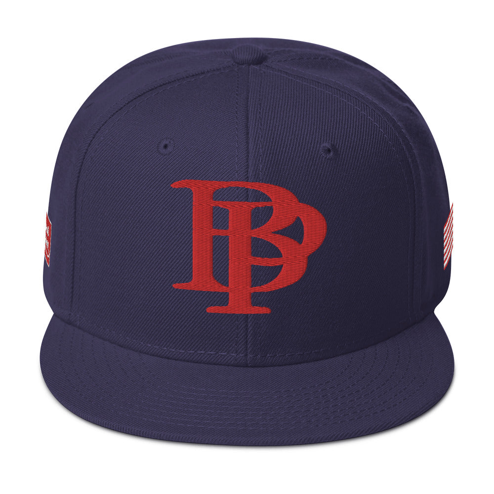 Hats - New LARGE LOGO BP Snapback