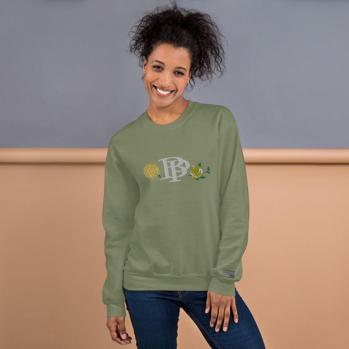 Sweatshirt - Yellow Rose