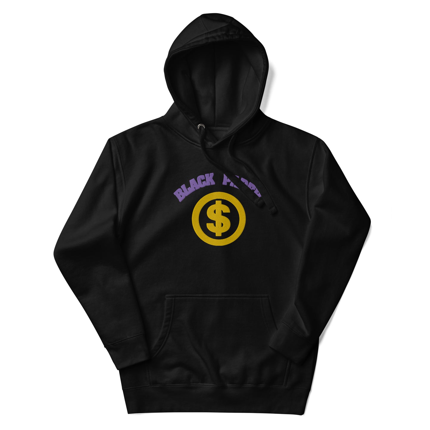 PURPLE & GOLD COLLECTION - TRADEMARK HOODIE(Embroidered)