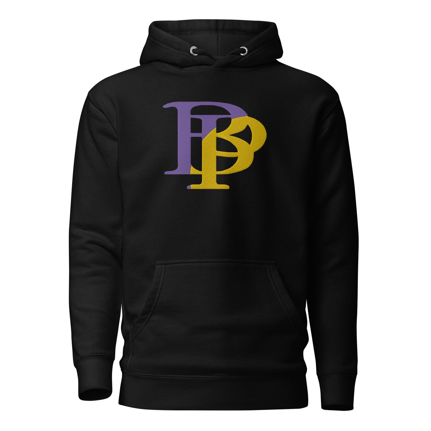 PURPLE & GOLD COLLECTION - BP LOGO HOODIE(Embroidered)