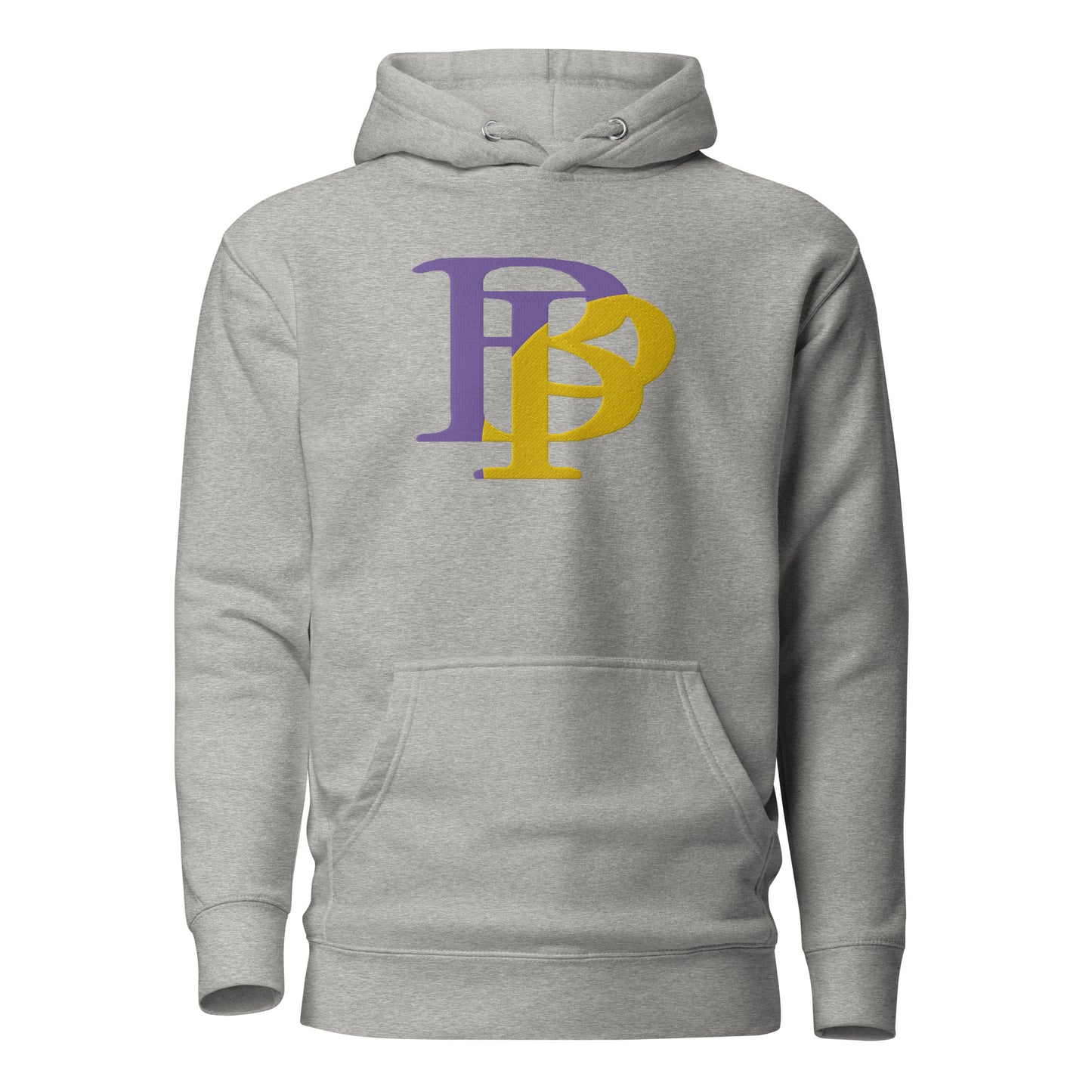 PURPLE & GOLD COLLECTION - BP LOGO HOODIE(Embroidered)