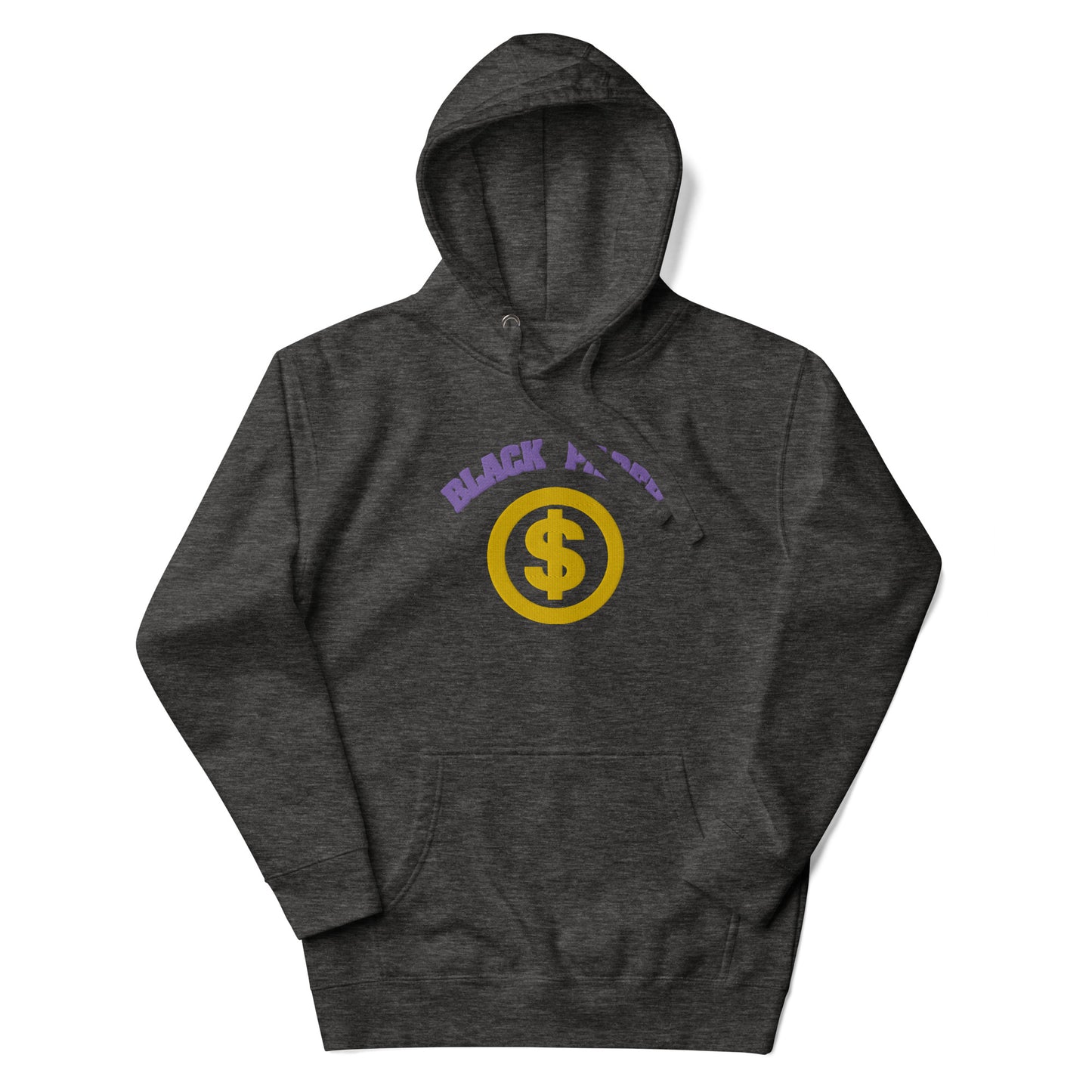 PURPLE & GOLD COLLECTION - TRADEMARK HOODIE(Embroidered)