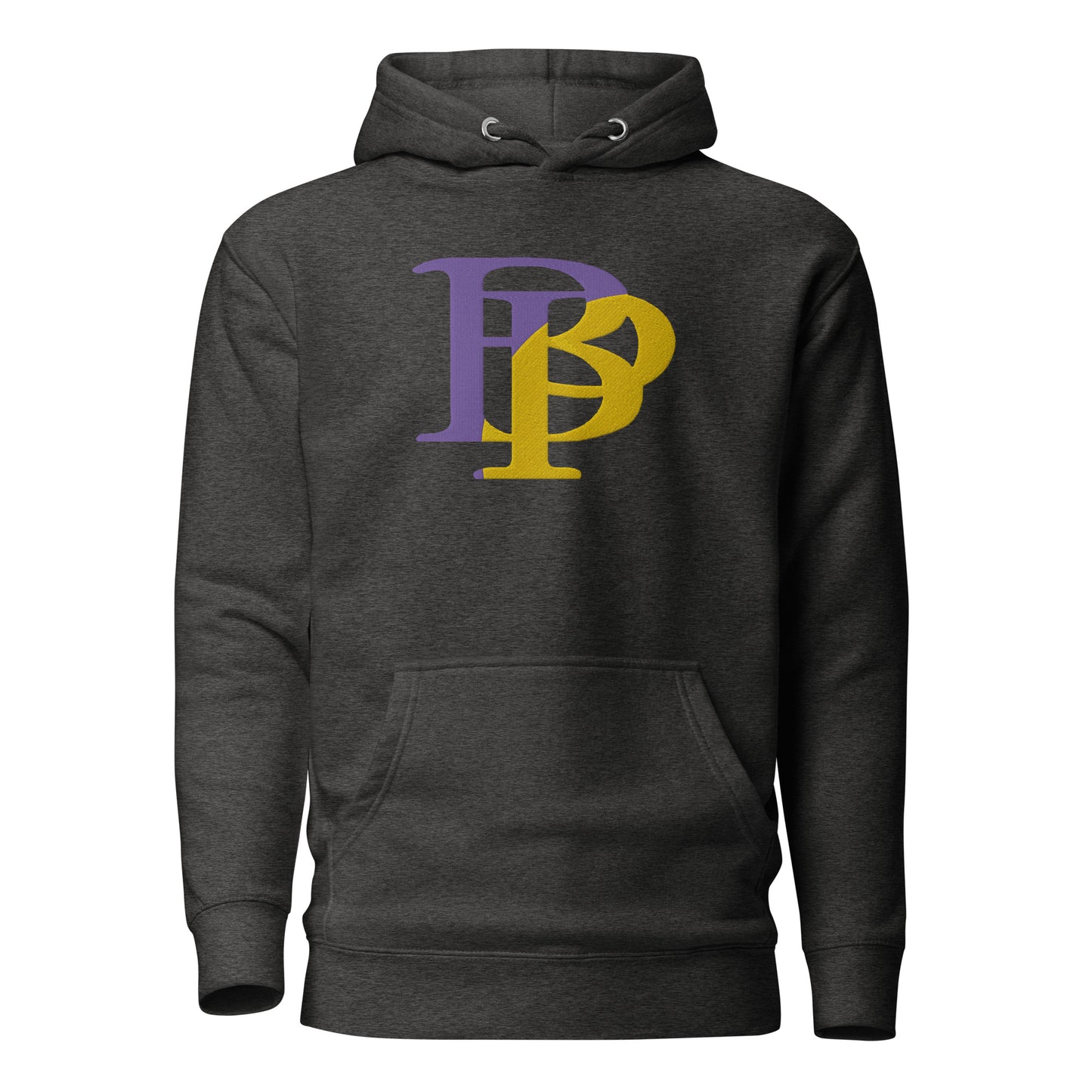 PURPLE & GOLD COLLECTION - BP LOGO HOODIE(Embroidered)