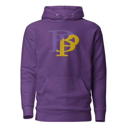 PURPLE & GOLD COLLECTION - BP LOGO HOODIE(Embroidered)