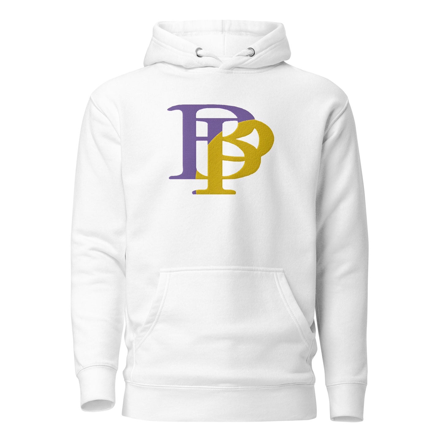 PURPLE & GOLD COLLECTION - BP LOGO HOODIE(Embroidered)