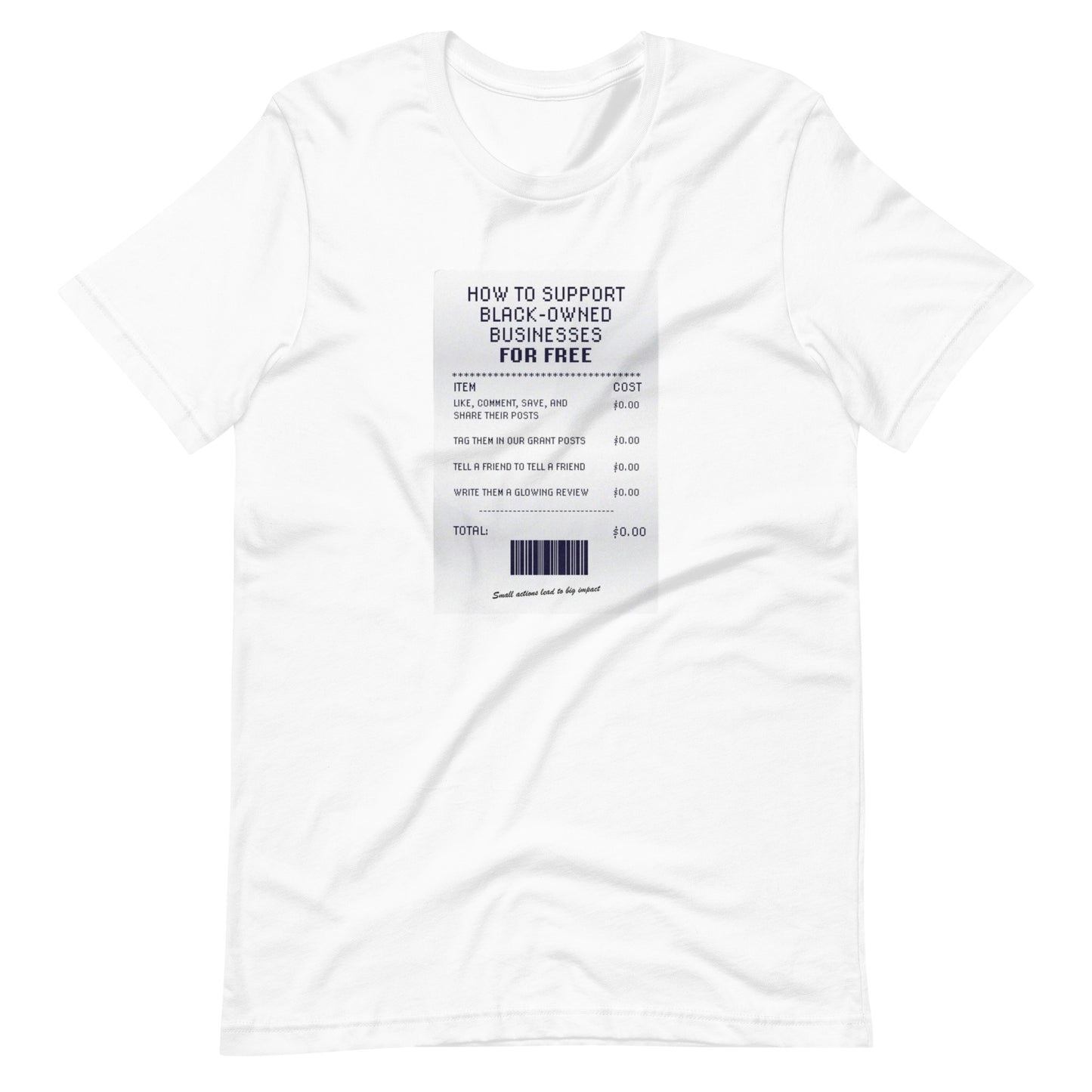 Black Paper - Receipts