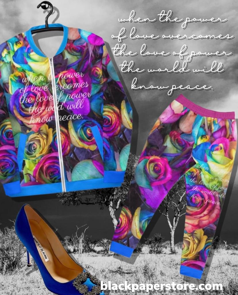 Jacket - LOVE "when the power of love overcomes the love of power the world will know peace" - JIMI HENDRIX