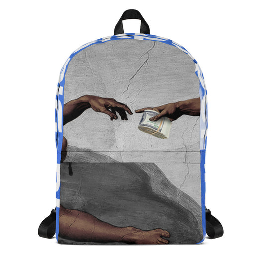 Black Paper - God to Adam Backpack