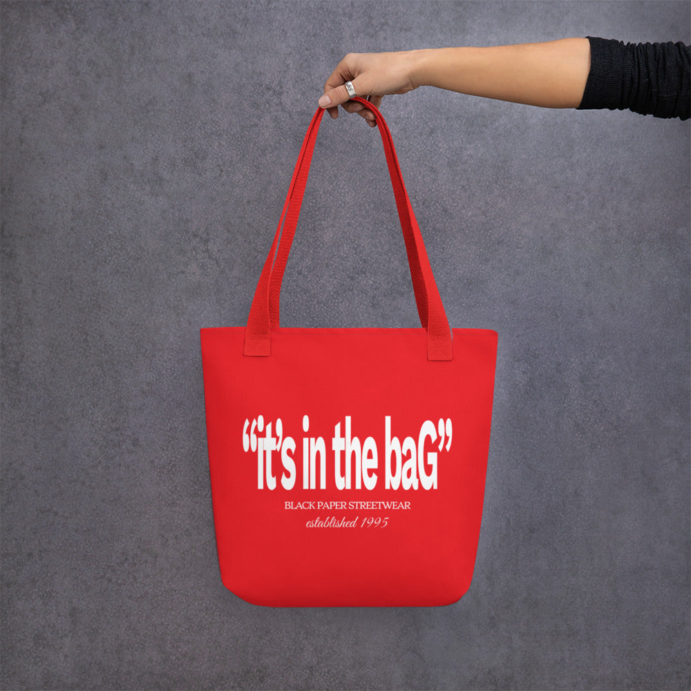 Black Paper - Tote Bag
