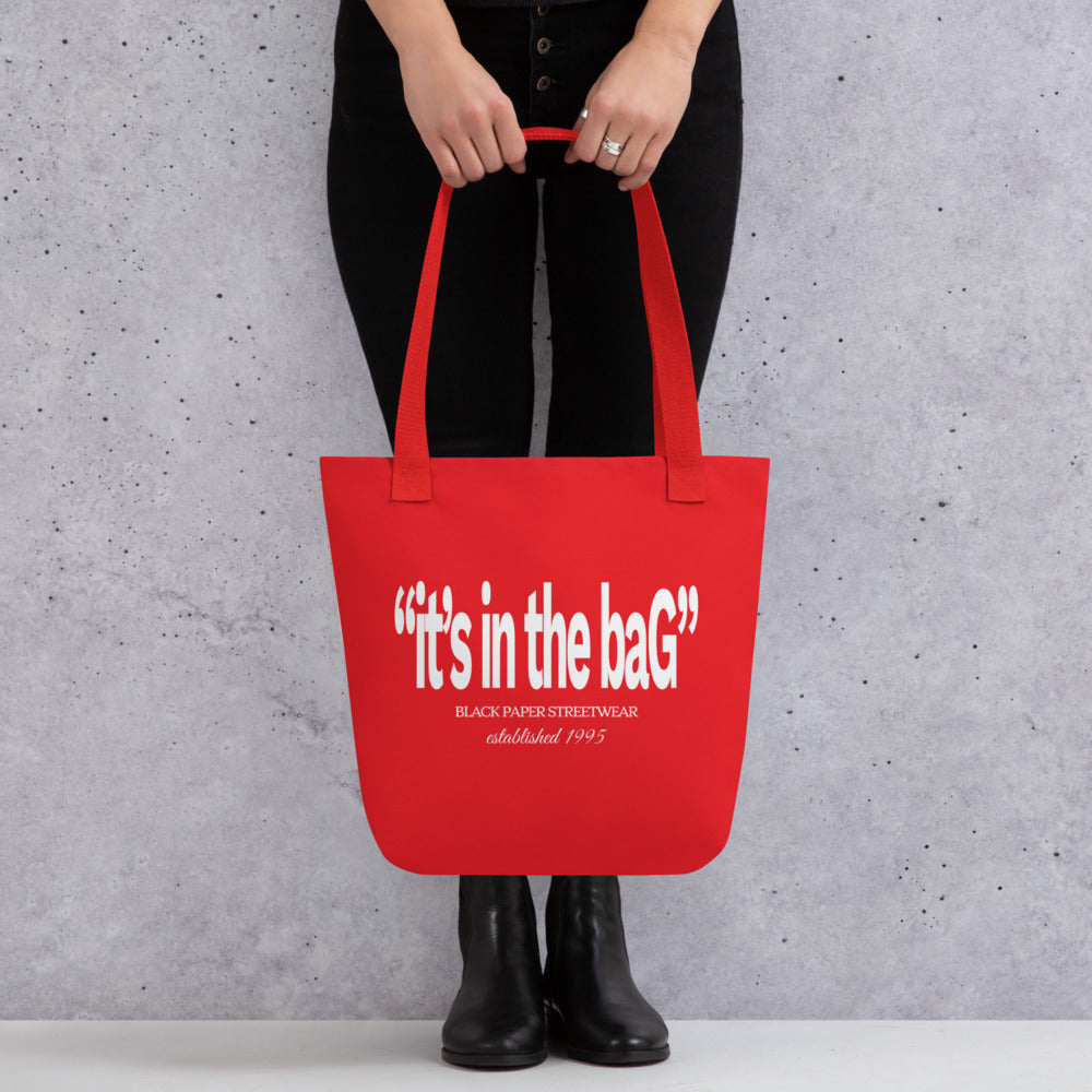 Black Paper - Tote Bag