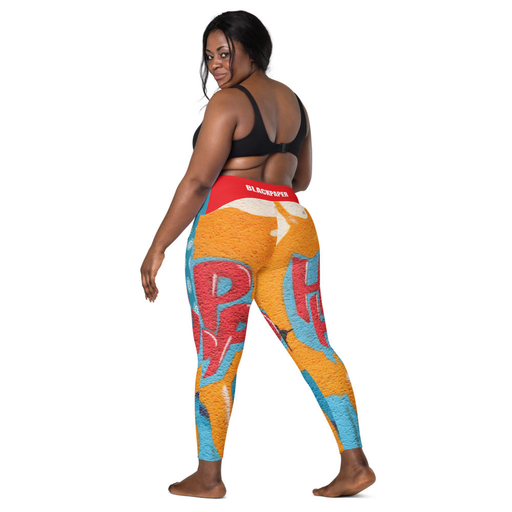 Black Paper - Leggings SPLASH