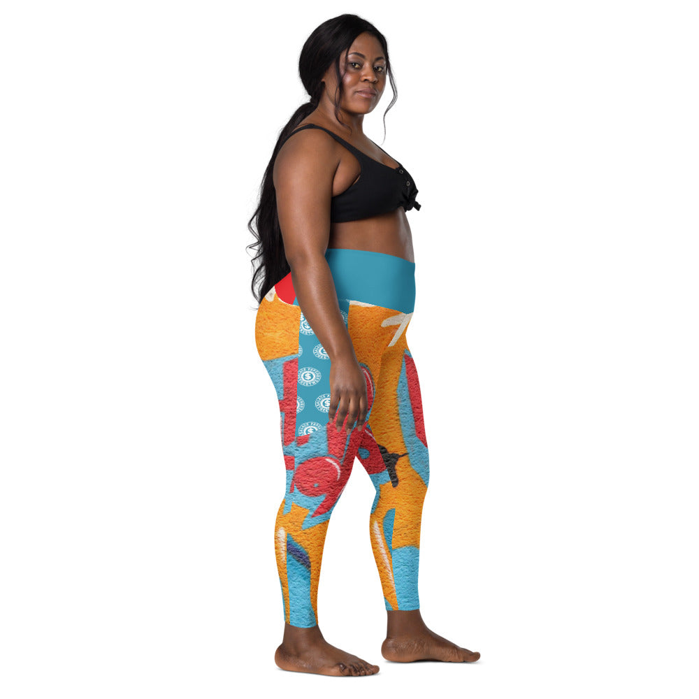 Black Paper - Leggings SPLASH