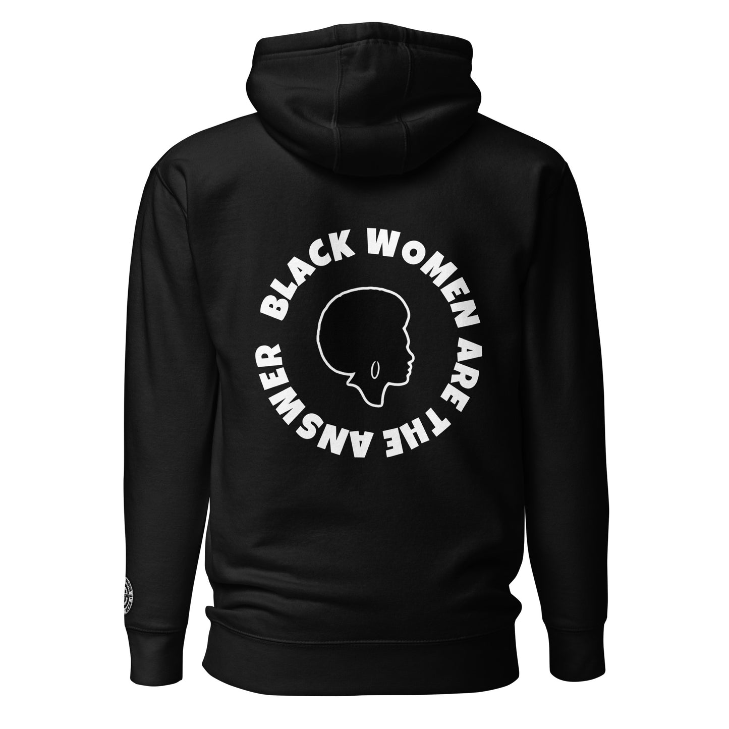 Hoodie - Black Women are the Answer (embroidered)