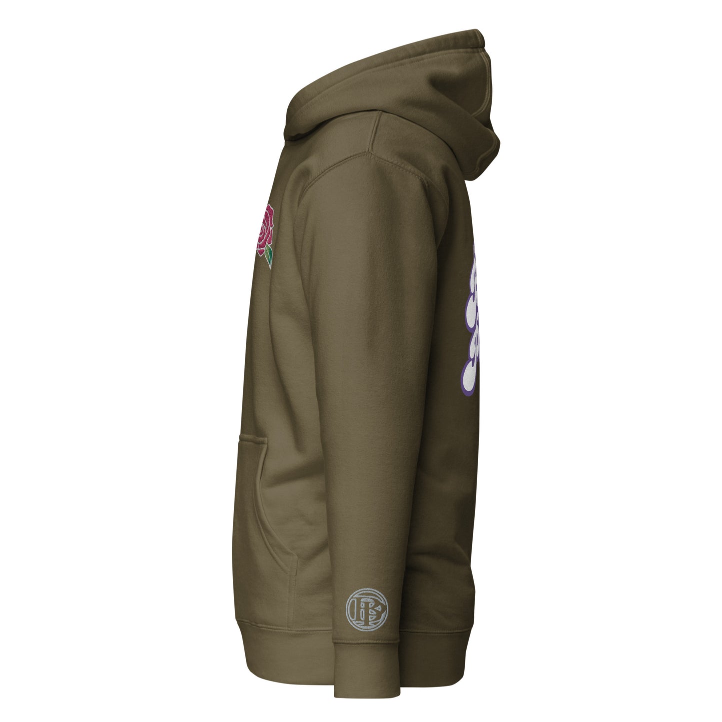 Sweatsuit Hoodie - Embroidered PINKROSE