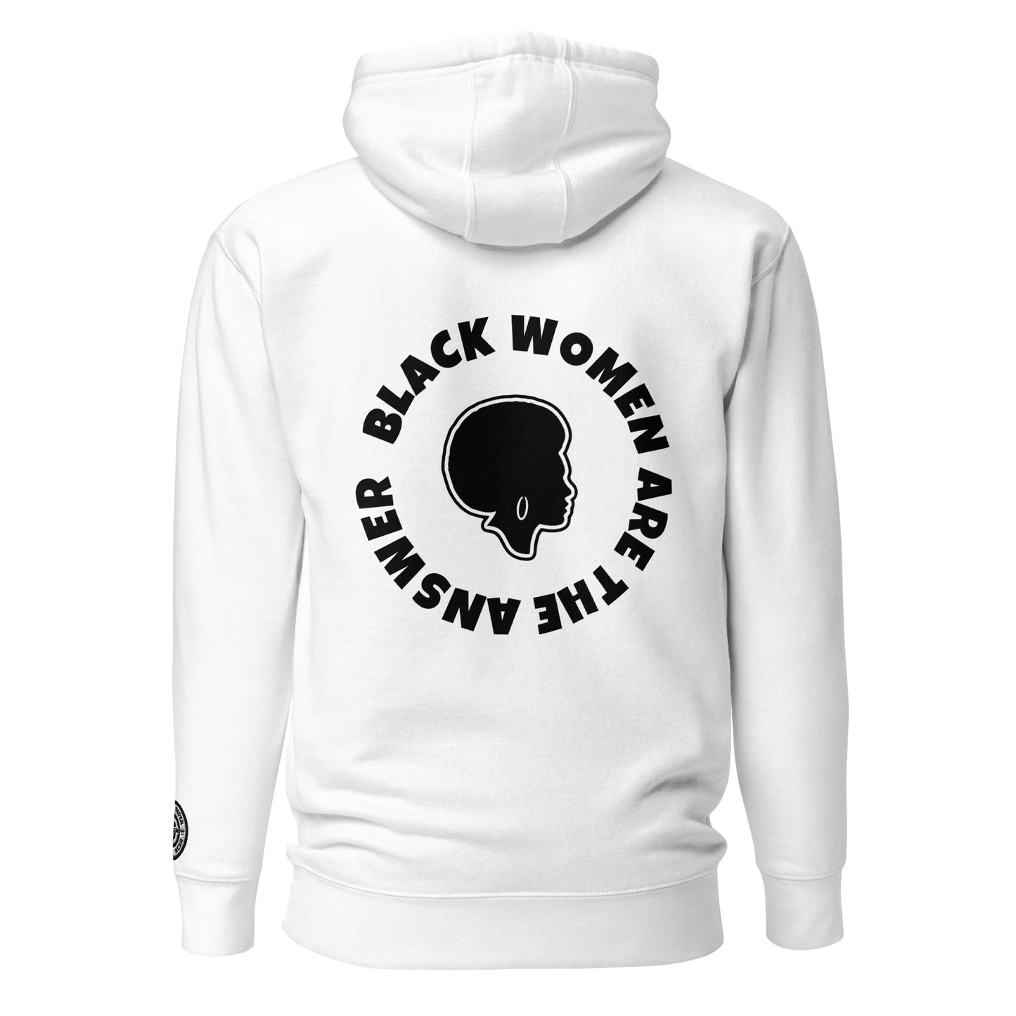 Hoodie - Black Women are the Answer (embroidered)