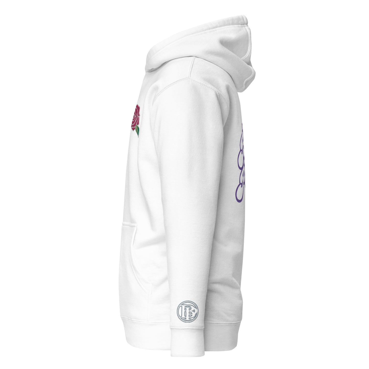 Sweatsuit Hoodie - Embroidered PINKROSE