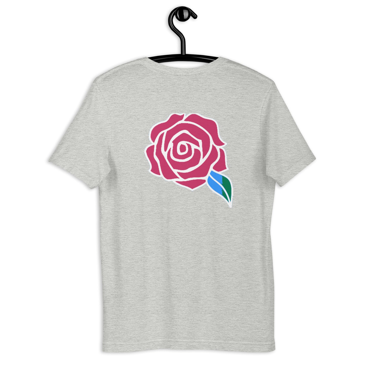 Black Paper - Pink Rose(EMBROIDERED FRONT LOGO)