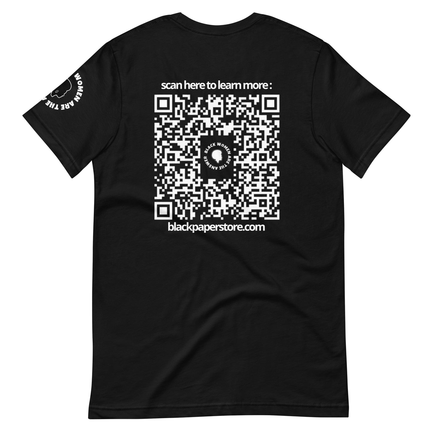 Black Paper - Black Women are the Answer (w/QR Code on the back)