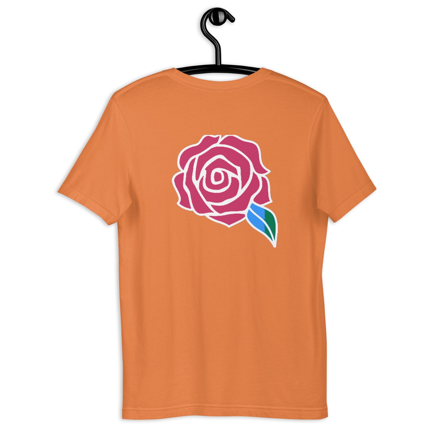 Black Paper - Pink Rose(EMBROIDERED FRONT LOGO)