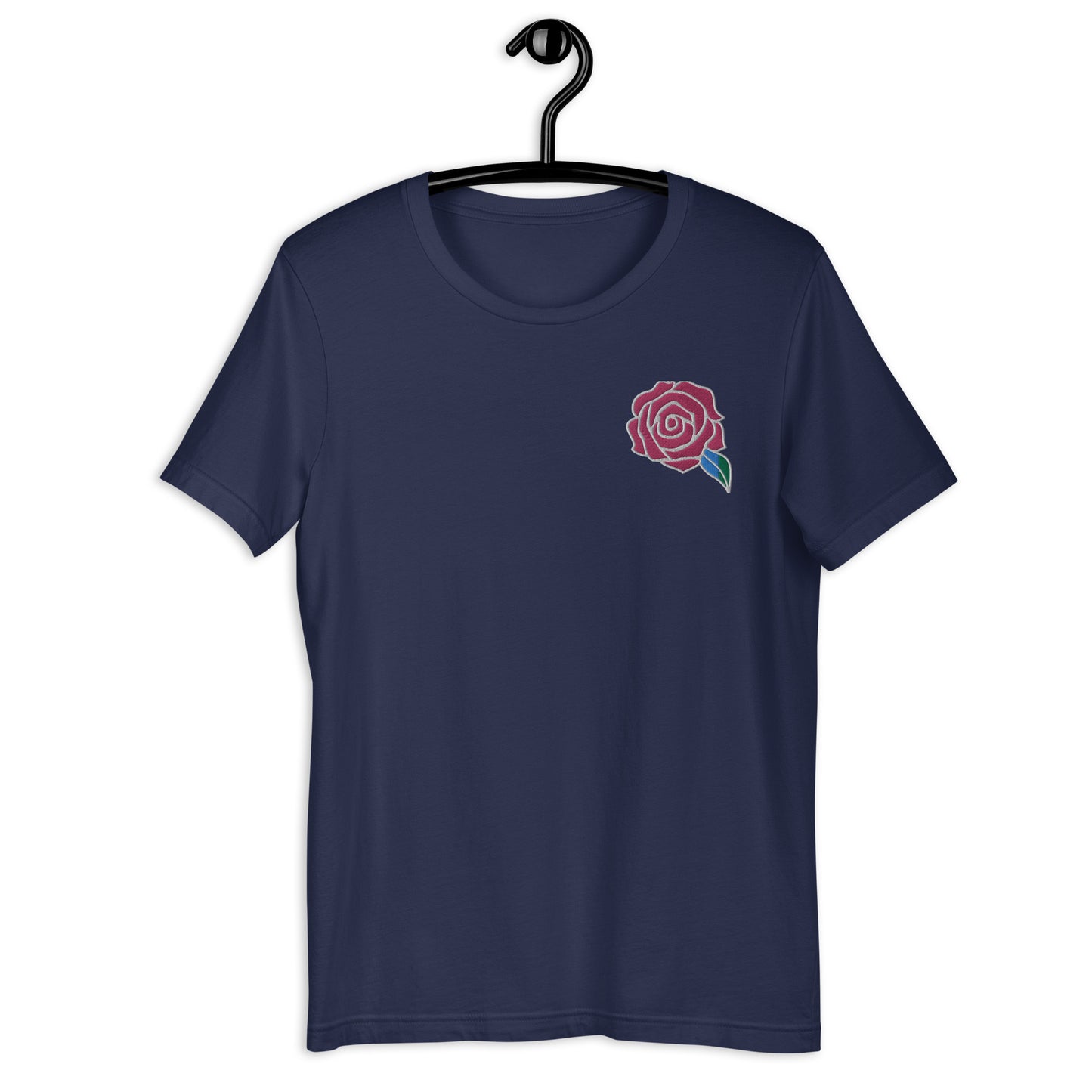 Black Paper - Pink Rose(EMBROIDERED FRONT LOGO)