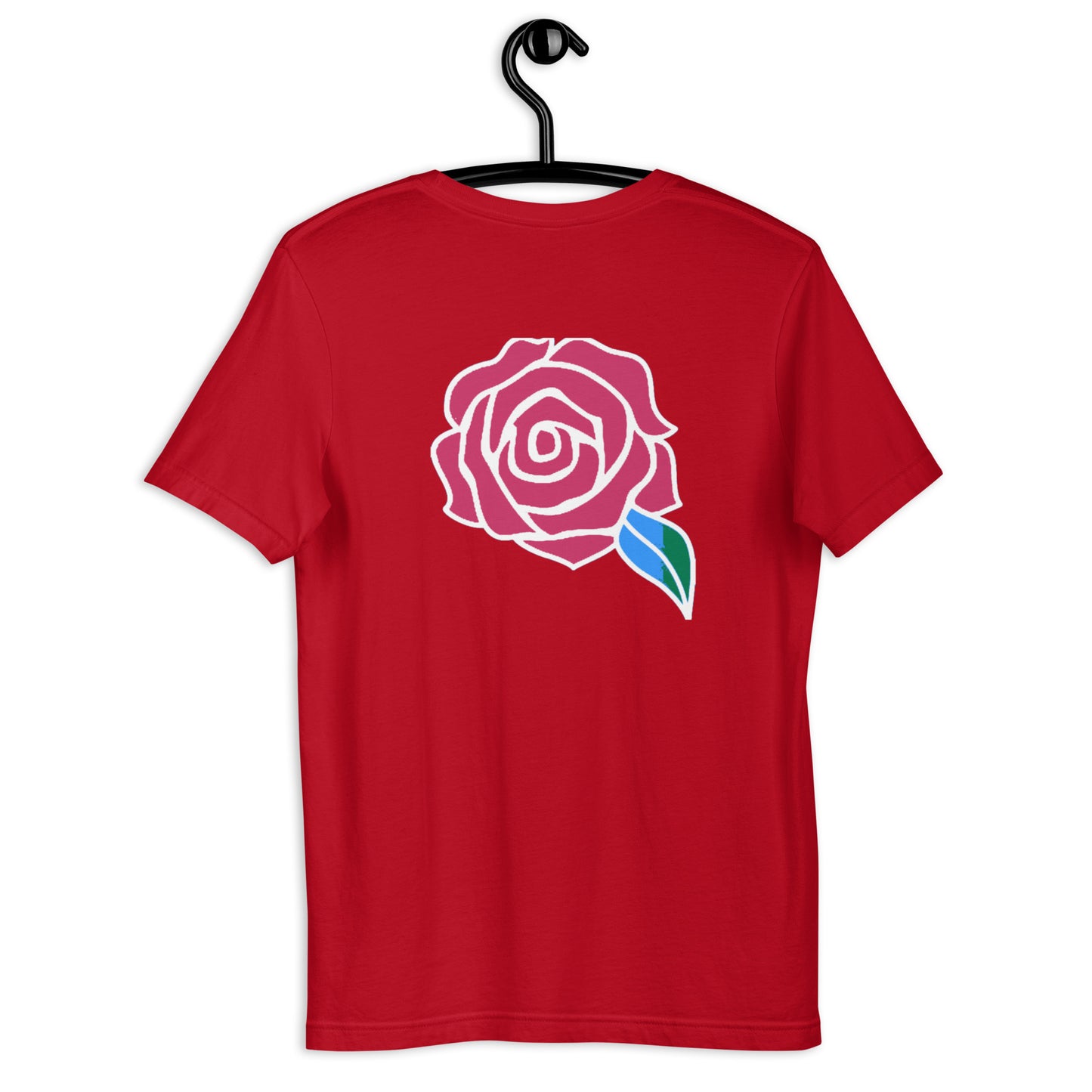 Black Paper - Pink Rose(EMBROIDERED FRONT LOGO)