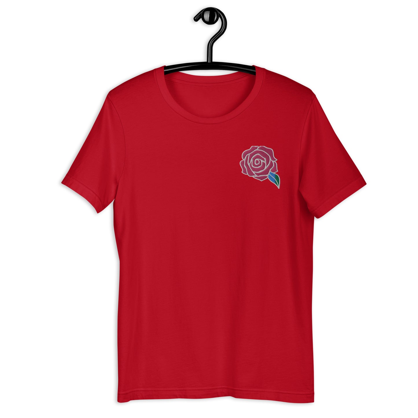 Black Paper - Pink Rose(EMBROIDERED FRONT LOGO)