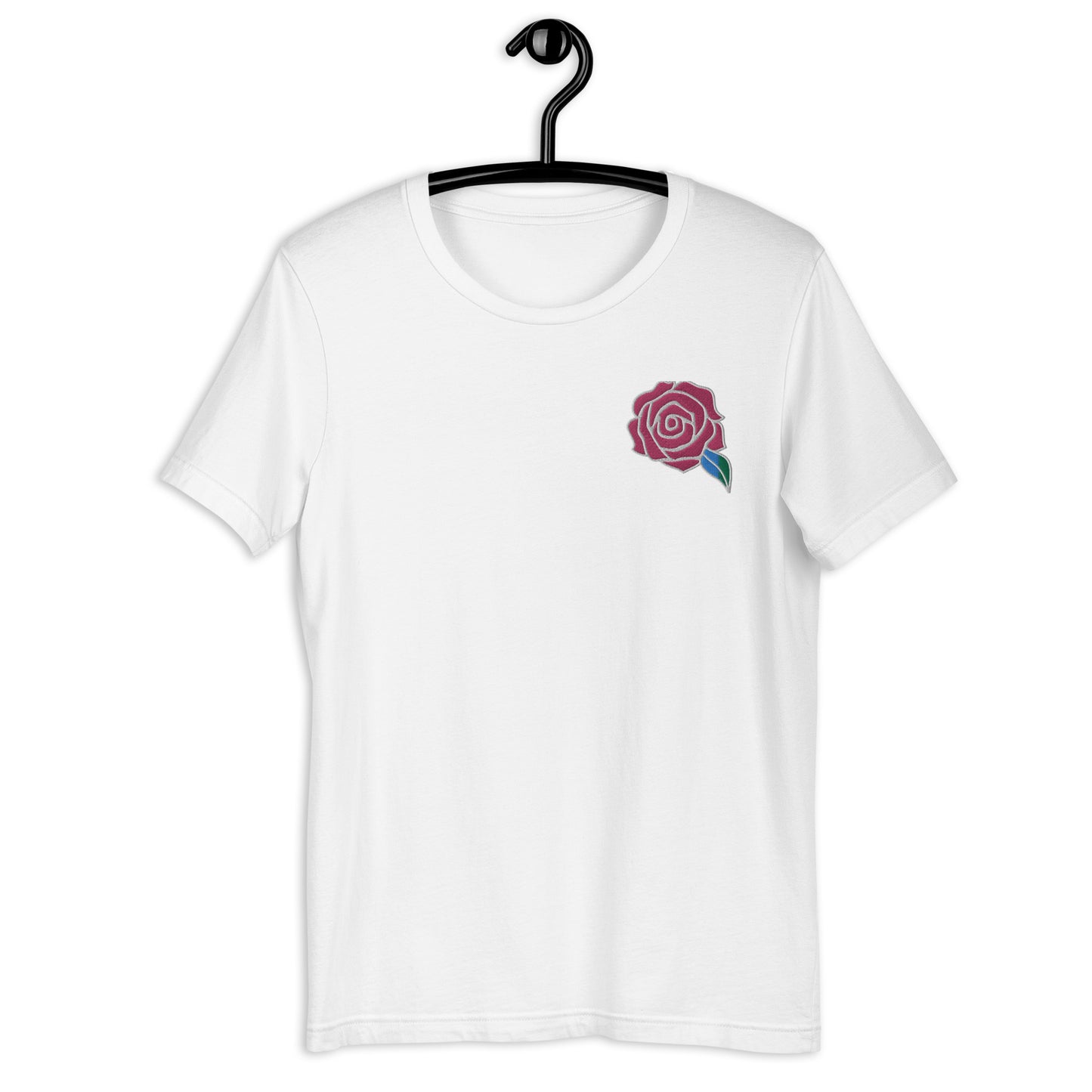 Black Paper - Pink Rose(EMBROIDERED FRONT LOGO)