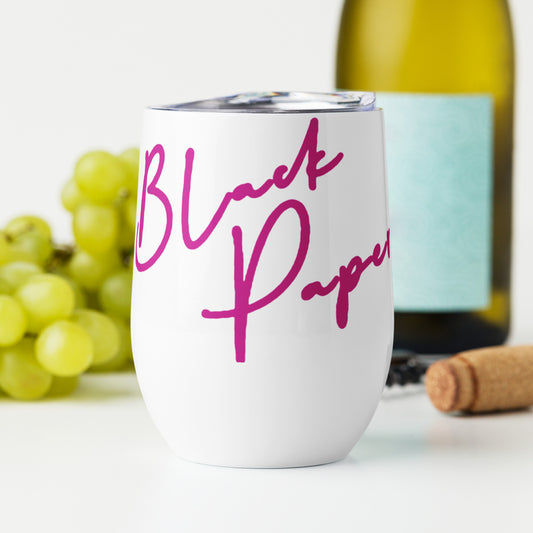 Wine tumbler - Signed By