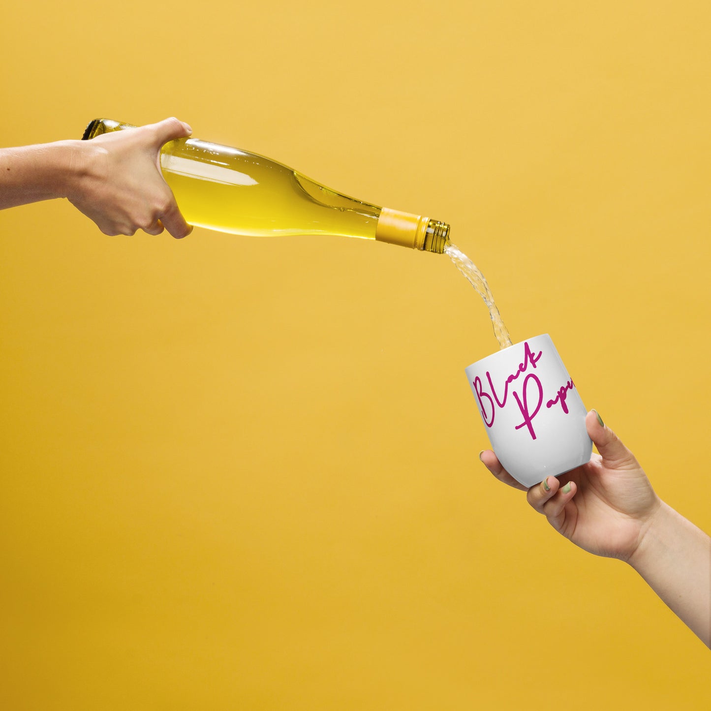 Wine tumbler - Signed By