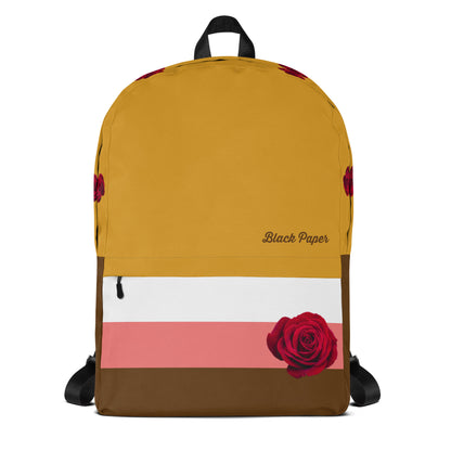 Black Paper - Roses Backpack