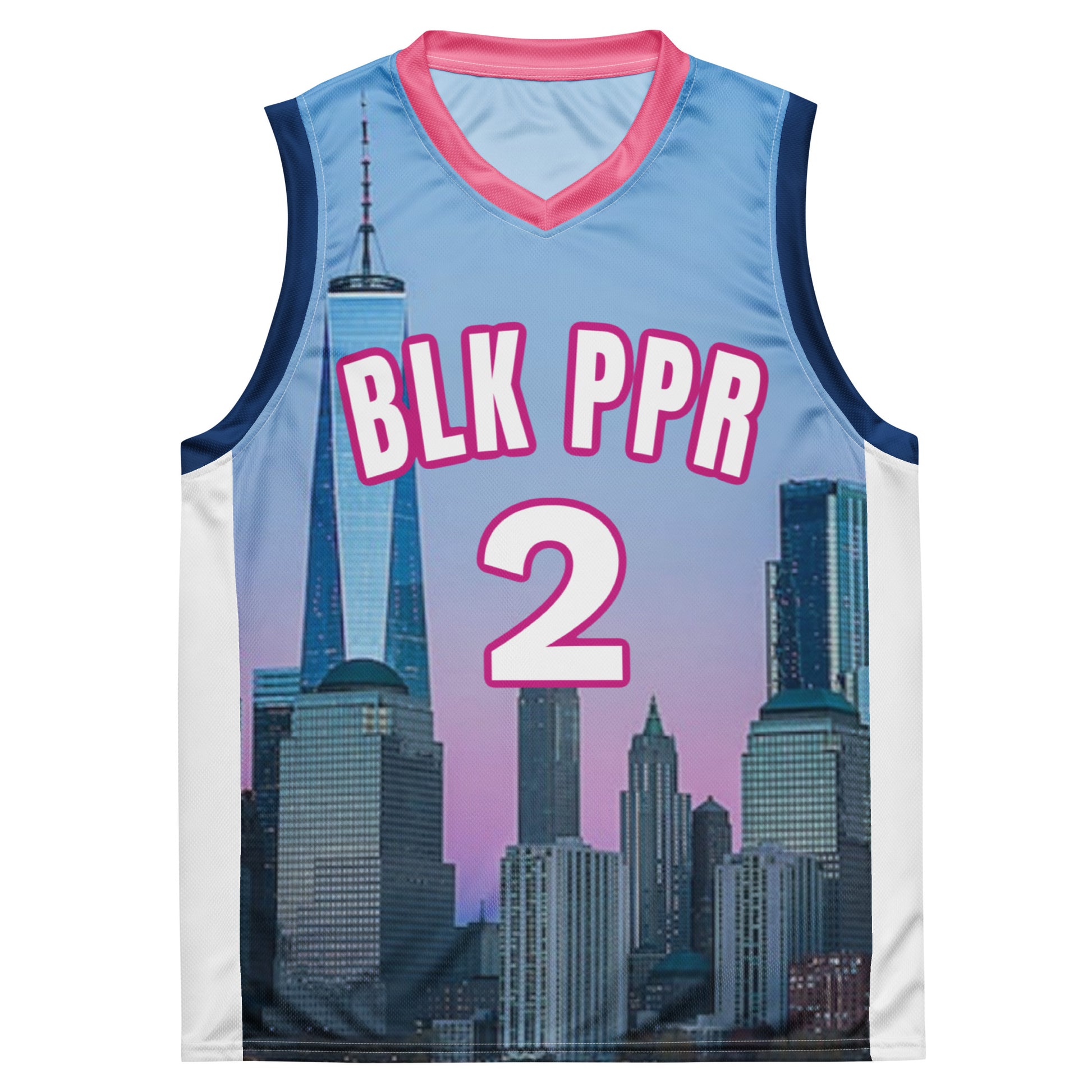 Jersey - BLK PPR B-Ball Skyline – BLACK PAPER STREETWEAR