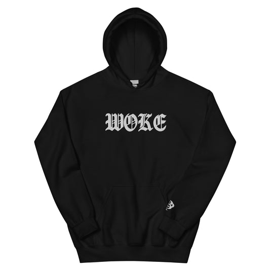 Hoodie - Old English WOKE