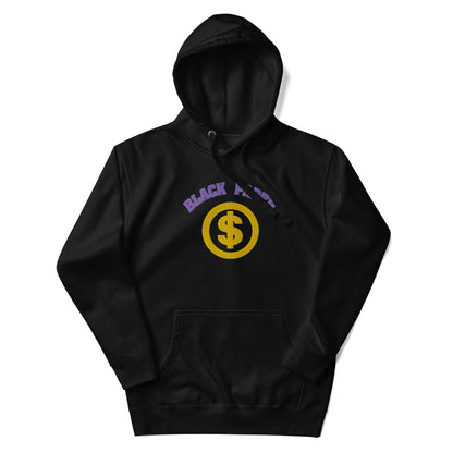 PURPLE &  GOLD COLLECTION - TRADEMARK HOODIE(Embroidered)