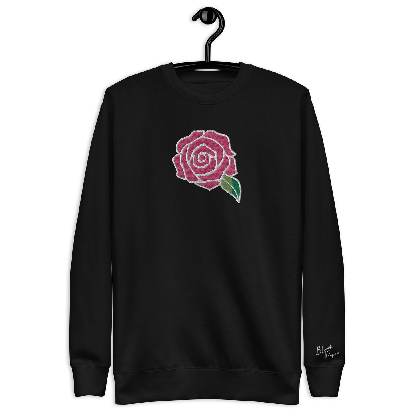 Sweatsuit Sweatshirt - Embroidered PINKROSE