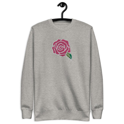 Sweatsuit Sweatshirt - Embroidered PINKROSE