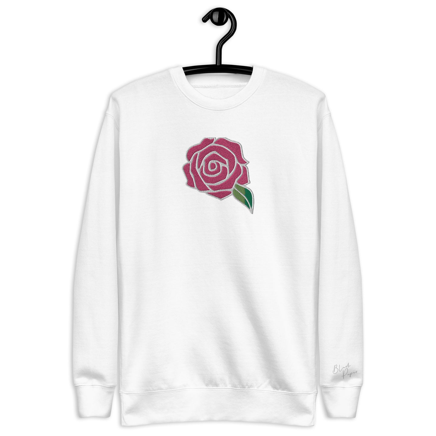 Sweatsuit Sweatshirt - Embroidered PINKROSE