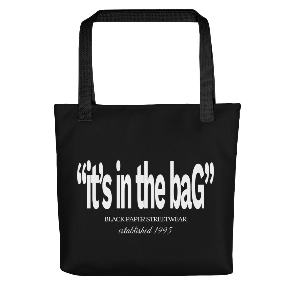 Black Paper - Tote Bag