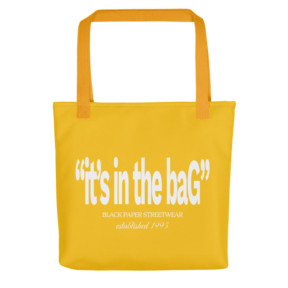 Tote bag jaune hot sale