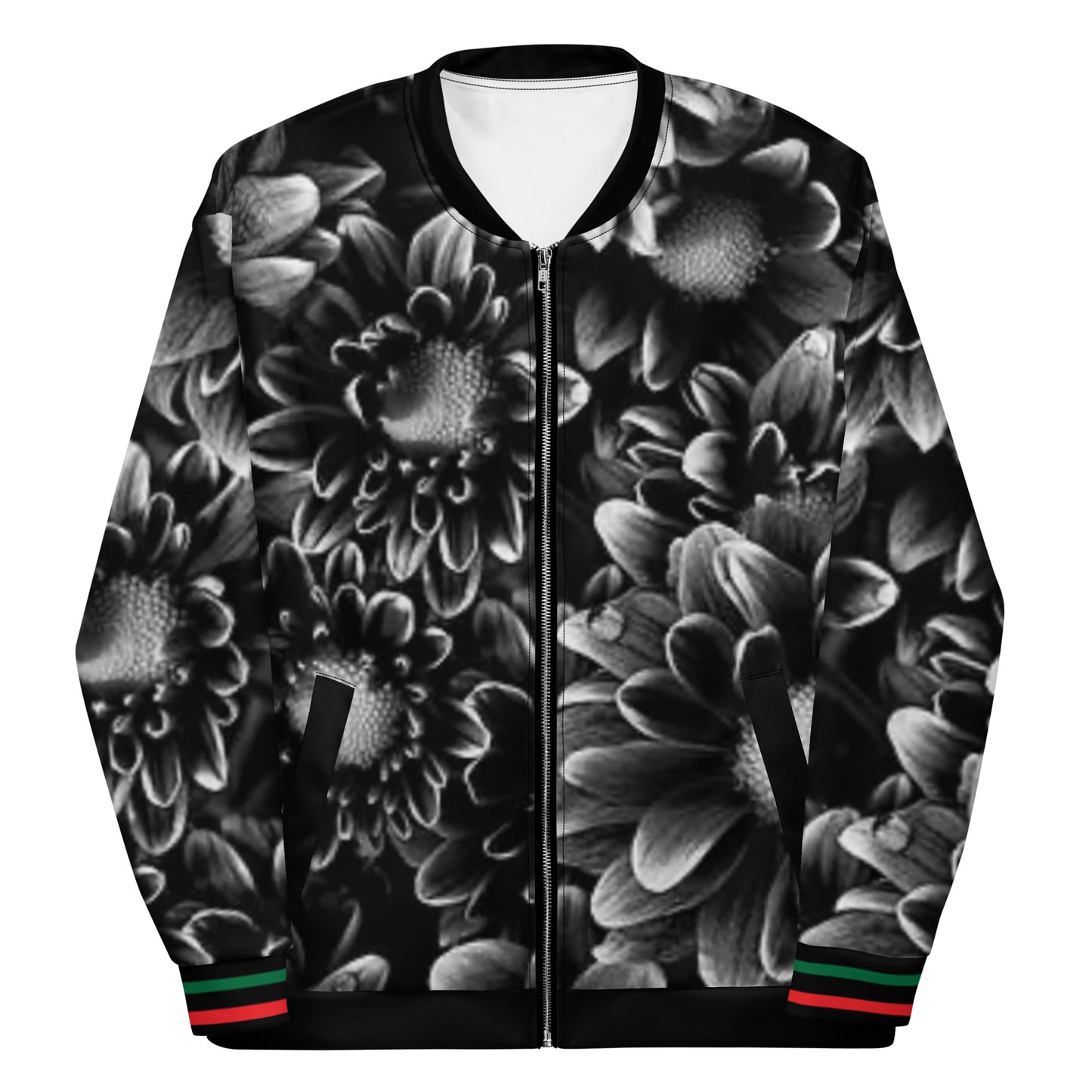 Tracksuit - Black Flower Jacket