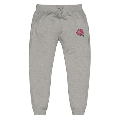 Sweatsuit Sweatpants - Embroidered PINKROSE(CUT SMALL)