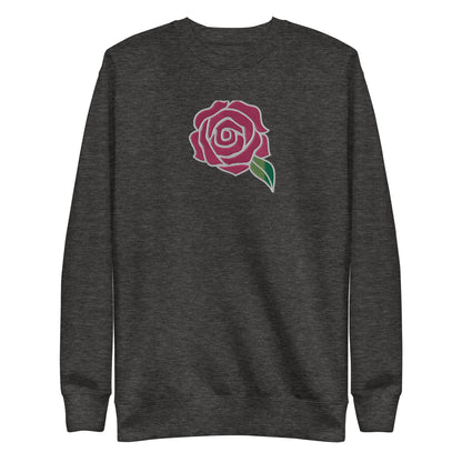 Sweatsuit Sweatshirt - Embroidered PINKROSE