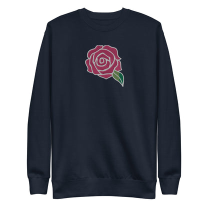 Sweatsuit Sweatshirt - Embroidered PINKROSE