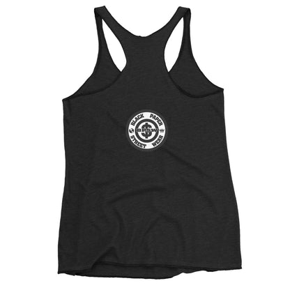 Black Paper - Women's Raceback Tank Top