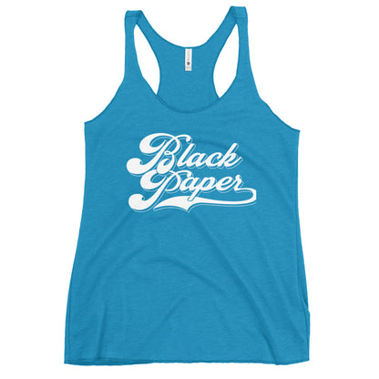 Black Paper - Women's Raceback Tank Top